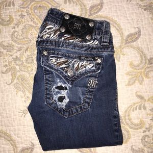 ✨MISS ME SKINNY DARK WASH JEAN 25/33